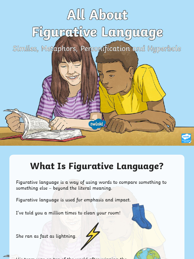 Figurative Language PDF Metaphor