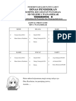 Jadwal Piket Guru