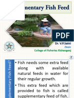 Supplementary Fish Feed