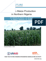 Guide To Maize Production in Northern Nigeria