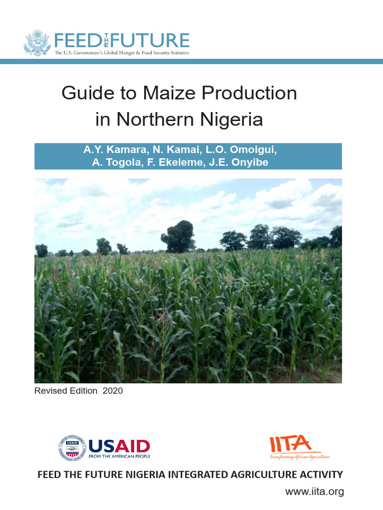 Guide To Maize Production in Northern Nigeria PDF Maize Fertilizer