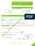 Polynome-racine-factorisation