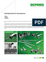 Inserting Tools For Screwdrivers D3320 en