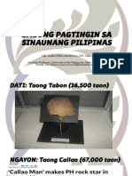 LECTURE 2 - Bagong Pagtingin sa Sinaunang Pilipinas (1)