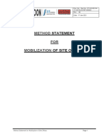 MS For Mobilization of Site Offices55