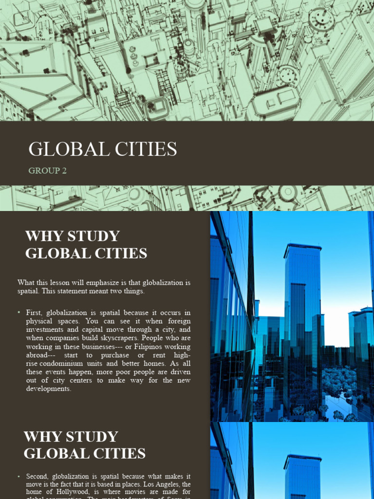 Global Cities: Inequality and Influence | PDF | Stocks | Stock Exchange