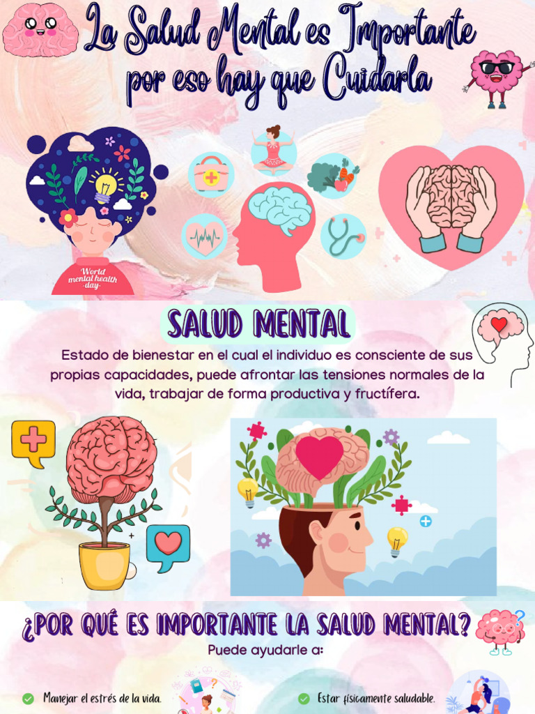 Importancia de la Salud Mental y Cuidado | PDF | Psicosis | Engaño