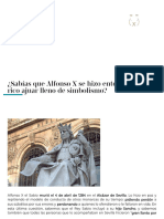 ¿Sabías Que Alfonso X Se Hizo Enterrar Con Un Rico Ajuar Lleno de Simbolismo - Centenario Del Nacimiento de Alfonso X - 800 Años