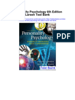 Personality Psychology 6th Edition Larsen Test Bank