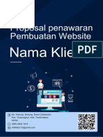 Proposal Penawaran Website