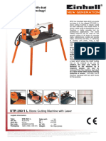 Precision Cutting With Dual Function Laser Technology!: STR 250/1 L