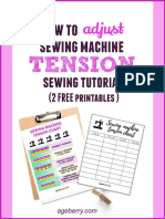 Sewing Machine Tension Adjustment Ebook