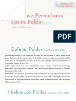 3 - Drainase Permukaan Sistem Polder