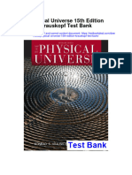 Physical Universe 15th Edition Krauskopf Test Bank