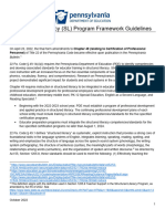 Structured Literacy Competencies Program Framework Guidelines