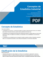 Conceptos de Estadística Industrial