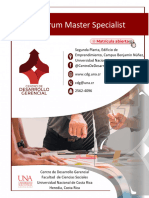 Programa Scrum Master Specialist