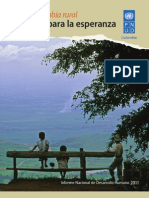 Informe Nacional de Desarrollo Humano 2011 - Colombia Rural, Razones para La Esperanza