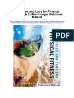 Principles and Labs For Physical Fitness 9th Edition Hoeger Solutions Manual