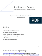 Subject 1. Introduction To Chemical Process Design