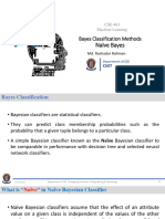 Bayes Classification Methods