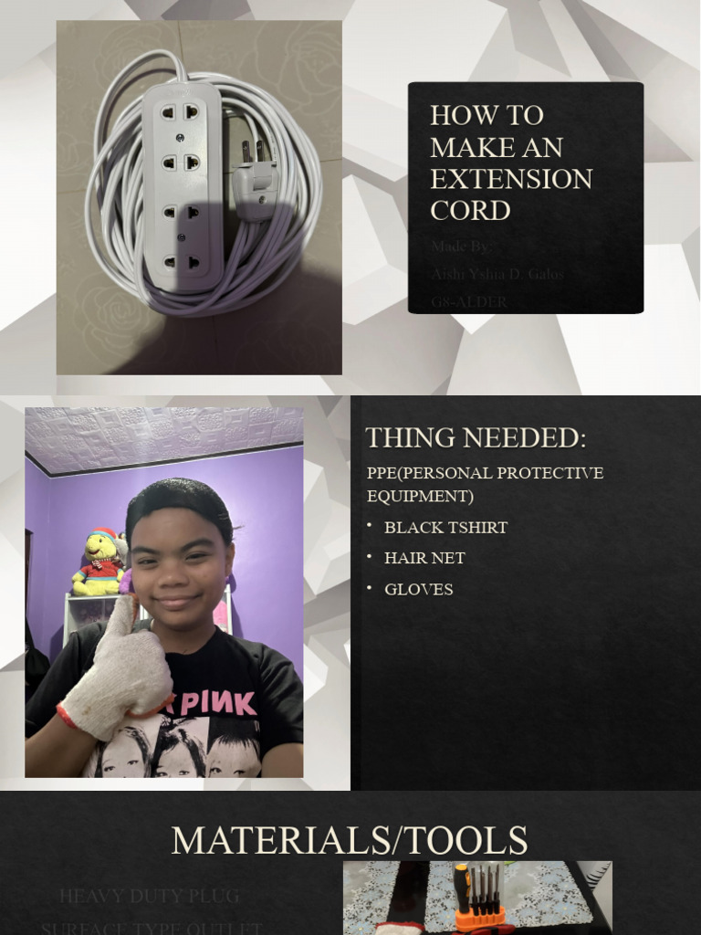 How To Make A Extension Cord PDF