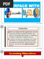 Python MySQL Connectivity