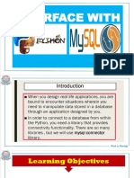 Python MySQL Connectivity
