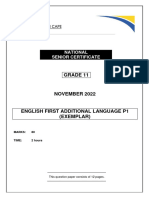 English Fal P1 GR11 QP Nov 2022