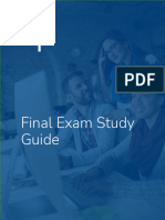 Final Exam Study Guide