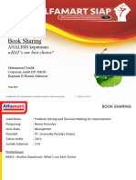 Book Sharing MDP (Analisis Keputusan)