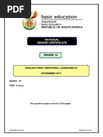 Grade 12 English FAL Study Notes | PDF
