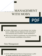 STATE Management WIth Mobx