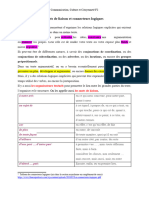 Mots de Liaison Et Connecteurs Logiques