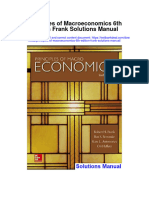 Principles of Macroeconomics 6th Edition Frank Solutions Manual