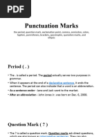 Punctuation Marks