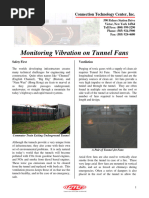 Monitoring Vibration On Tunnel Fans: Connection Technology Center, Inc