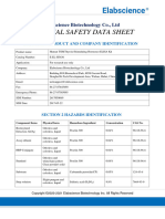 E EL H3636 Elabscience MSDS