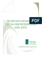 Insolvency and Bankruptcy Code, 2016 - From The Perspective of Banks and FIs - K A Najmi - Delhi Chapter 27 Aug 2016