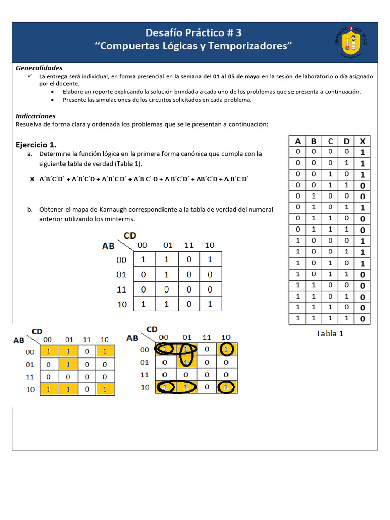 ER230835 Desafio #3 Corregido | PDF | Matemáticas Aplicadas | Lógica ...