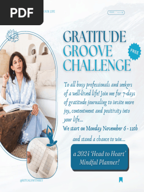 Gratitude Groove FREE 7-Day Journaling Challenge