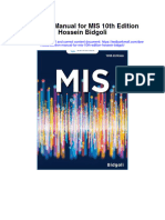 Solution Manual For Mis 10th Edition Hossein Bidgoli