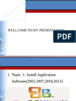 Install Software Application