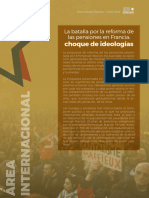 La Batalla Por La Reforma de Las Pensiones en Francia Choque de Ideologias