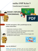 Transformasi Geometri Pencerminan