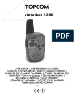 Manual Topcom Twintalker 1300