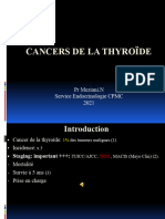 Cancer de La Thyroïde (Pr. Meziani)