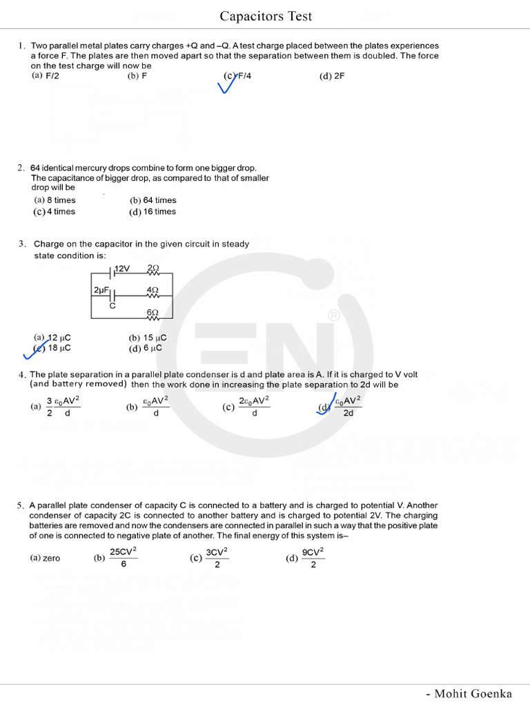 test capacitor' PDF