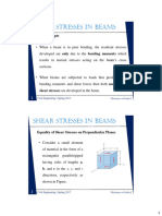 Shear Stresses