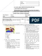 Tema 1 - Soal Pas Kurtilas - Kelas 5